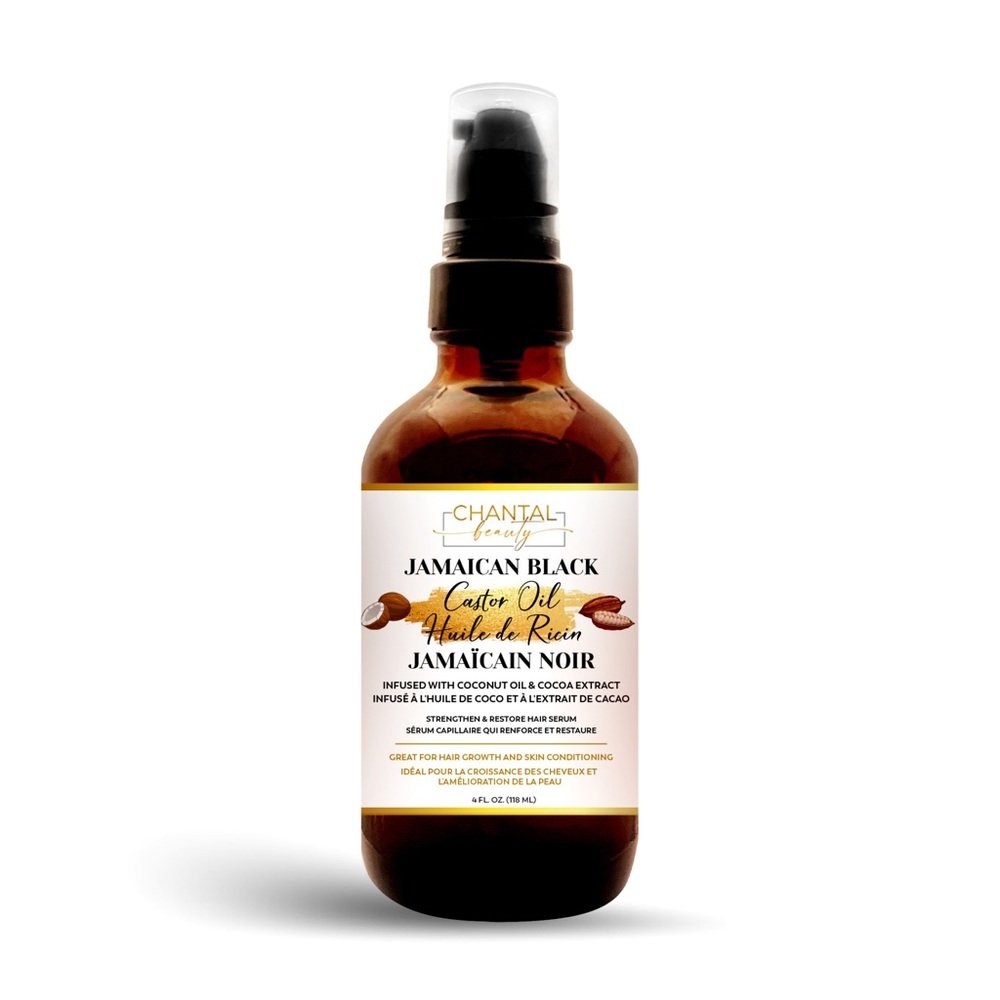 Chantal Jamaican Black Castor Oil with Cocoa extract and Coconut Oil
